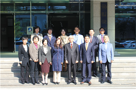 국립국어원과 중국민족어문번역국의 학술 교류 및 업무 협의 후 기념 사진